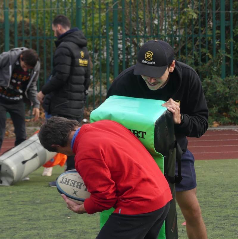 Photos placage projet Rugbymix Rebonds!